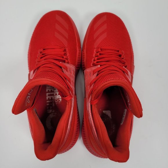Adidas Dame 3 Damian Lillard 2016 Basketball Youth Red Shoes BW0481 US Size 4.5 - Picture 5 of 8